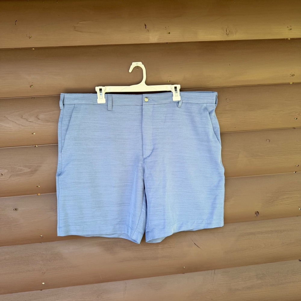 Callaway Golf Shorts Mens 40 Blue Heathered Performance Stretch Pockets